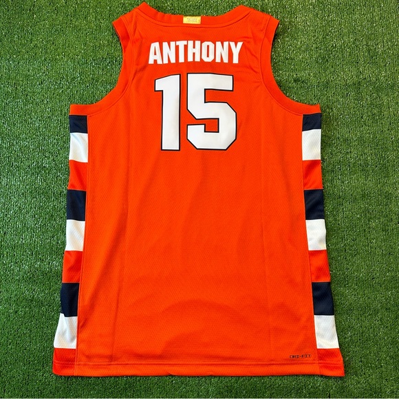 Nike Elite Syracuse Orange Carmelo Anthony Basketball Jersey BV2574 891 Mens L - Picture 6 of 8